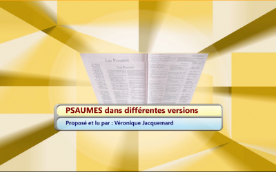 Psaumes 001