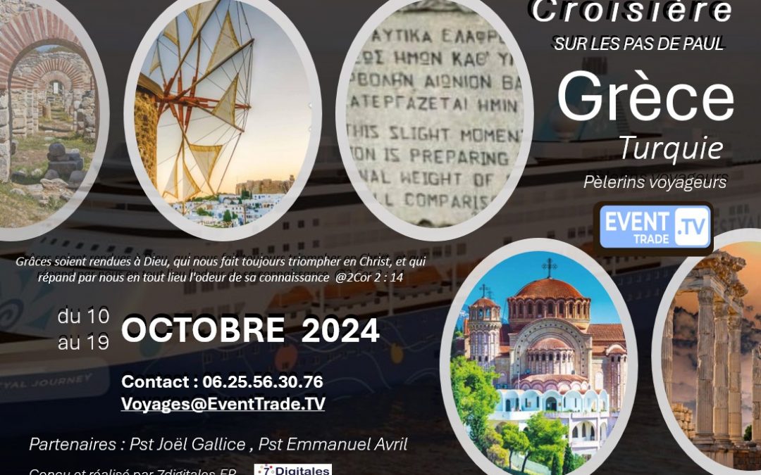 Croisière en Grèce Octobre 2024