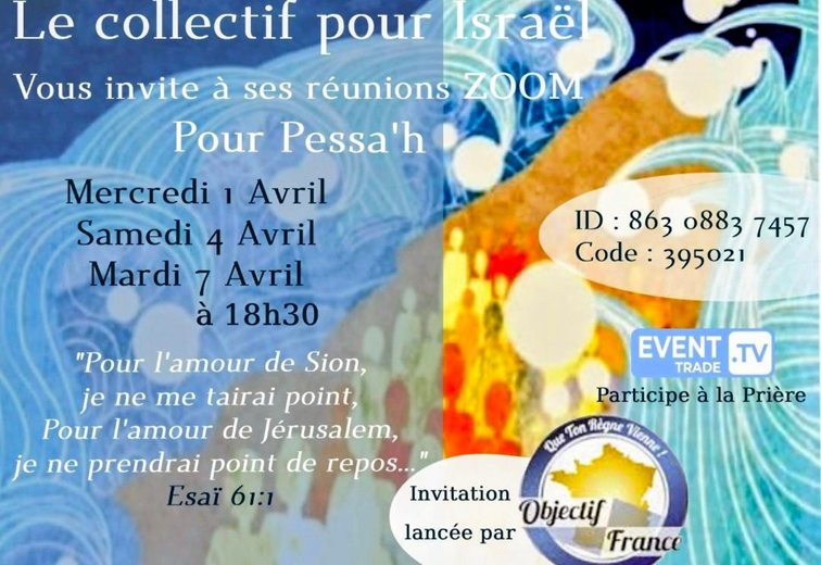 Prier avec le Collectif pour Israël 07 Avril